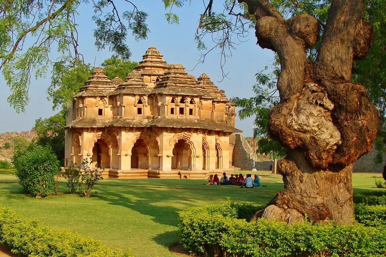 lotus mahal, hampi, unesco site